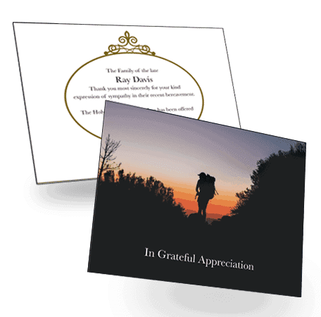Double Sided Acknowledgement Card (LAC-02)