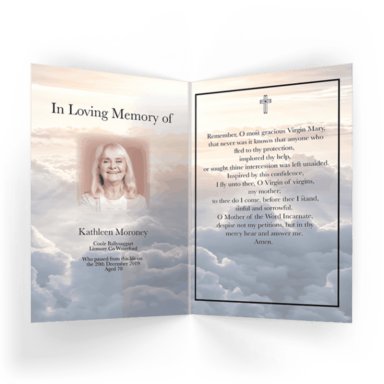 Mother and Child Memorial Card (RMC-02) - Forever Memorial Cards | FREE ...