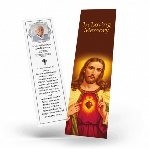 sacred-heart-memorial-bookmark