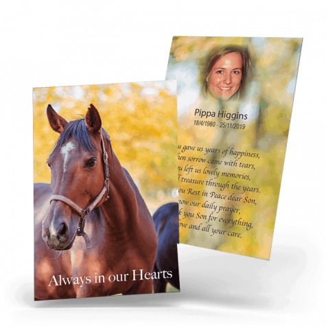 Horse Wallet Card (NWC-05)