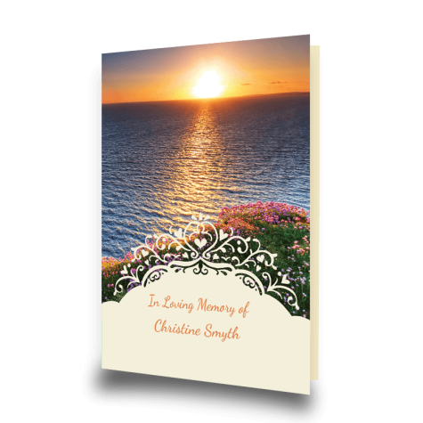 sunset-over-sea-memorial-cards-nmc-12-free-delivery-ireland-uk