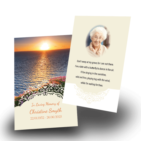 Sea at Dawn Wallet Card