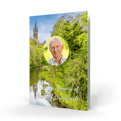 river-scene-memorial-card