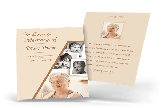 Memorial Thank You Cards