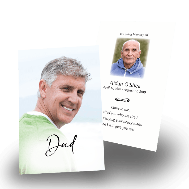 Contemporary 4 Wallet Cards for Dad