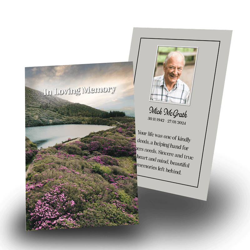 Beal Lough Irish Countryside Wallet Card